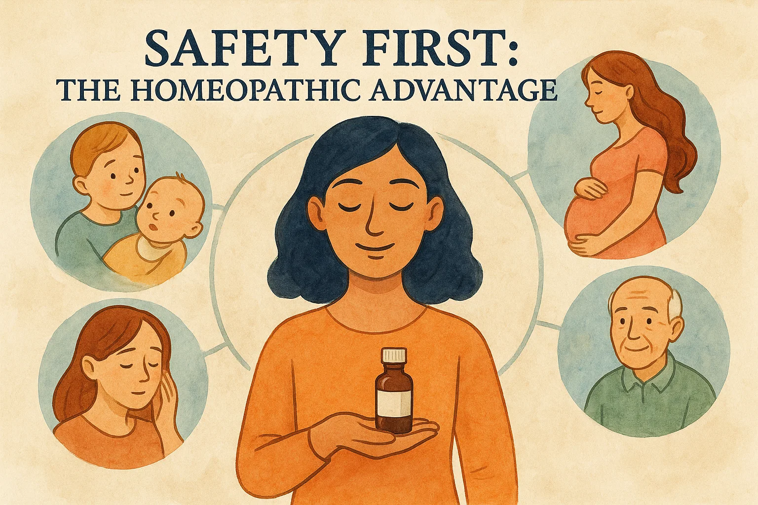 Homeopathic remedies being prepared